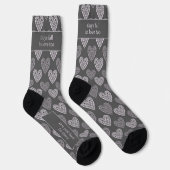 Auch Männer verlieben sich, Dunkelgrau Socken (Rechts)