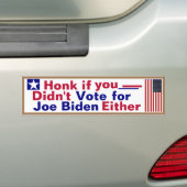 auch nicht für Joe Biden gestimmt Autoaufkleber (Auf Auto)