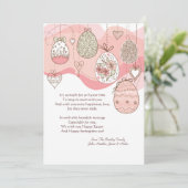 Auch OsterLiebe Feiertagskarte (Stehend Vorderseite)