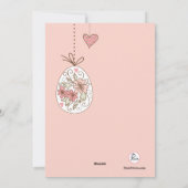 Auch OsterLiebe Feiertagskarte (Rückseite)