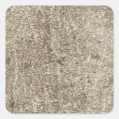 Auch Quadratischer Aufkleber (Vorderseite)