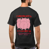 Auch Sauced zu Schweinefleisch GRILLEN Shirt (Rückseite)