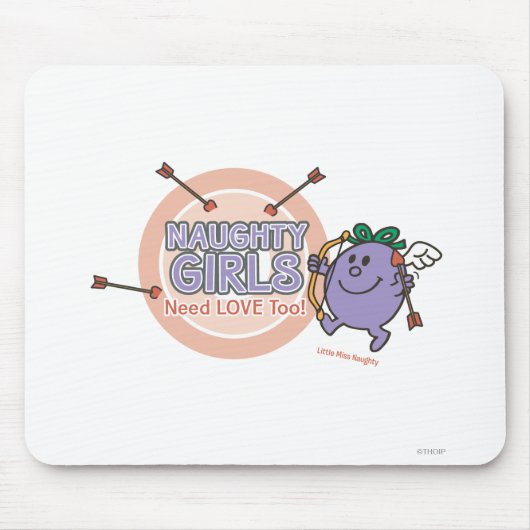 Auch schmutzige Mädchen brauchen Liebe! Mousepad (Vorne)
