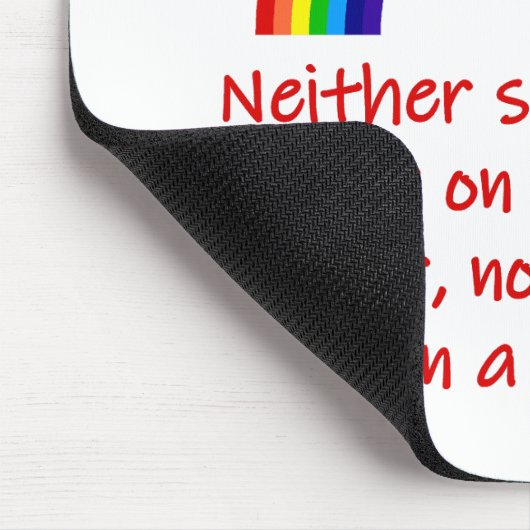 Auch sollte ein Schiff nicht Mousepad (Ecke)