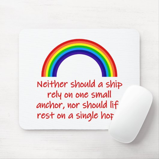 Auch sollte ein Schiff nicht Mousepad (Mit Mouse)