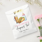 Auch Tacos braut und spuckt! Babyparty Geschenktütchen (Versiegelt)