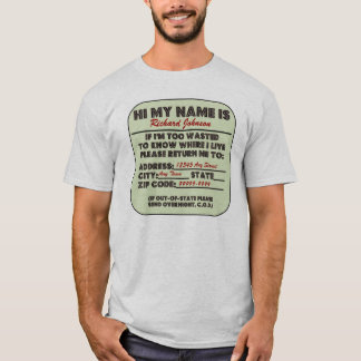 Auch vergeudete bitte Rückkehr ich T-Shirt