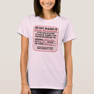 Auch vergeudete bitte Rückkehr ich T-Shirt