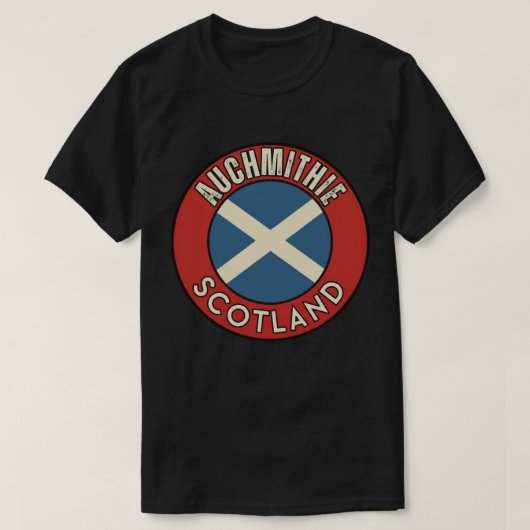 Auchmithie, Schottland T-Shirt (Design vorne)