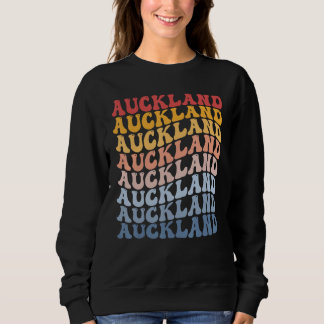 Auckland City Groovy Retro Sweatshirt