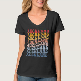 Auckland City Groovy Retro T-Shirt