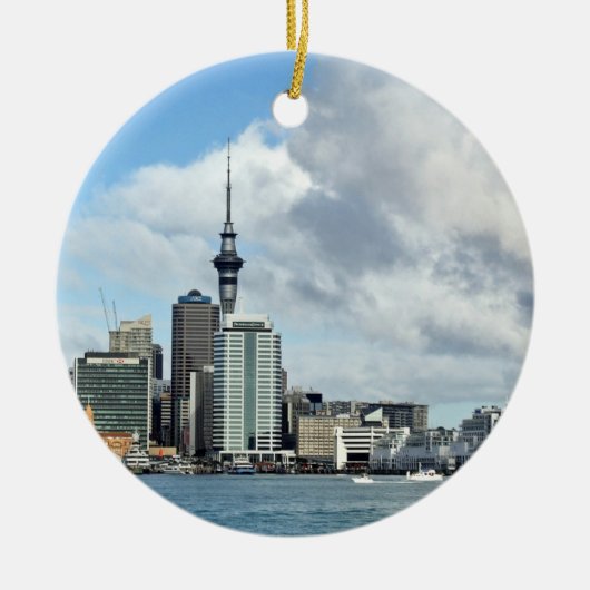 Auckland City Keramik Ornament (Vorne)