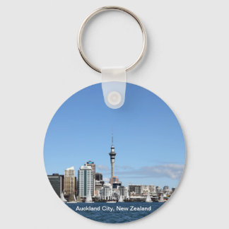 Auckland City, Neuseeland am Tag Schlüsselanhänger