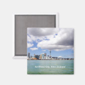 Auckland City, Neuseeland Magnet (Vorderseite/Rückseite)