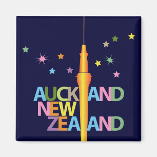 Auckland City Neuseeland Magnet