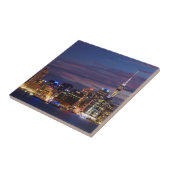 Auckland City Skyline Fliese (Seite)