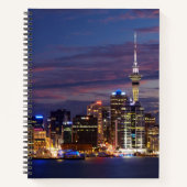 Auckland City Skyline Notizblock (Vorderseite)