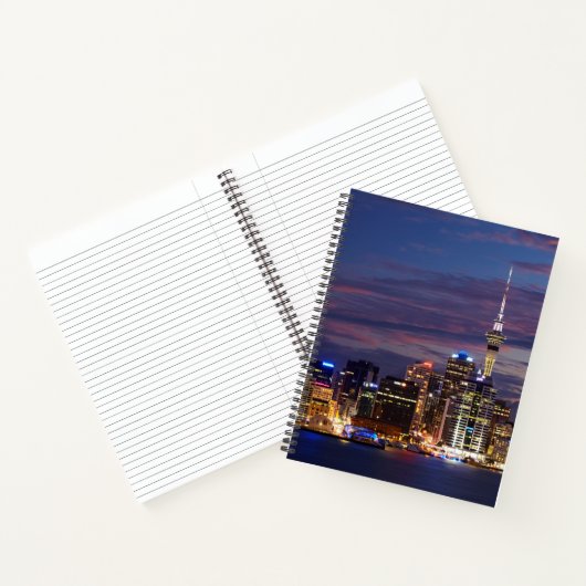 Auckland City Skyline Notizblock (Innenseite)