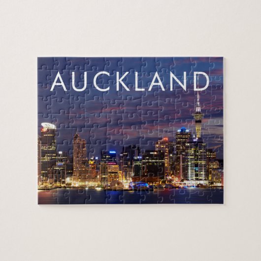 Auckland City Skyline Puzzle (Horizontal)