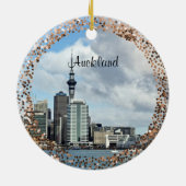 Auckland Cityscape, Keramik Ornament (Hinten)