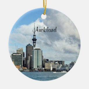 Auckland Cityscape, Keramik Ornament