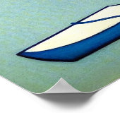 Auckland Harbor - Leinwand Art Print Poster (Ecke)