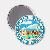 Auckland Magnet (Vorderseite/Rückseite)