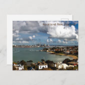 Auckland Neuseeland Bay Postkarte (Vorne/Hinten)