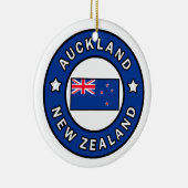 Auckland Neuseeland Keramik Ornament (Rechts)
