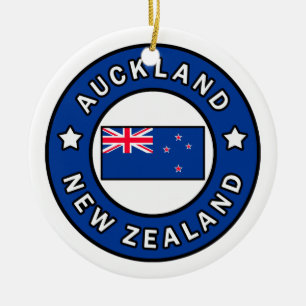 Auckland Neuseeland Keramik Ornament