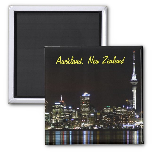 Auckland-Neuseeland-Magnet Magnet (Vorne)