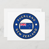 Auckland Neuseeland Postkarte (Vorne/Hinten)