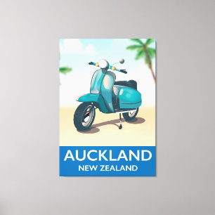 Auckland Neuseeland Reiseplakat Leinwanddruck