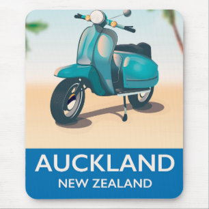 Auckland Neuseeland Reiseplakat Mousepad