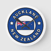Auckland Neuseeland Runde Wanduhr (Vorderseite)