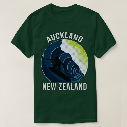 Auckland Neuseeland T-Shirt (Design vorne)