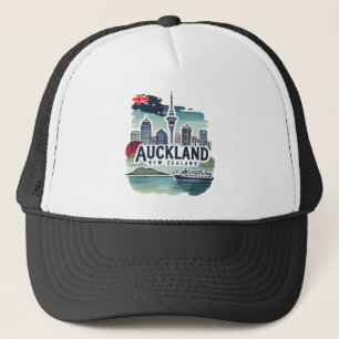 Auckland Neuseeland Truckerkappe