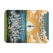 Auckland New Zealand Postcard Magnet (Horizontal)