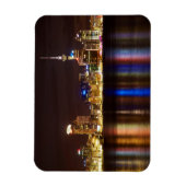 Auckland Night City Magnet (Vertikal)