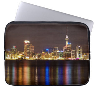 Auckland Night Cityscape Laptopschutzhülle