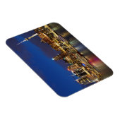 Auckland Night Skyline Magnet (Rechte Seite)