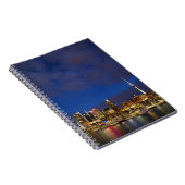 Auckland Night Skyline Notizblock (Rechte Seite)
