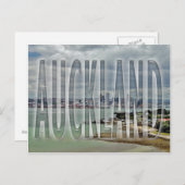 Auckland Postkarte (Vorne/Hinten)