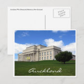 Auckland-Rasen Postkarte (Vorne/Hinten)