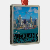 Auckland Silbernes Ornament (Rechts)