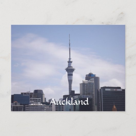 Auckland Skyline Postkarte (Vorderseite)