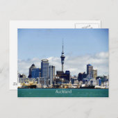 Auckland Skyline Postkarte (Vorne/Hinten)