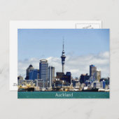 Auckland Skyline Postkarte (Vorne/Hinten)