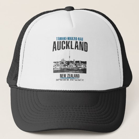 Auckland Truckerkappe (Vorderseite)