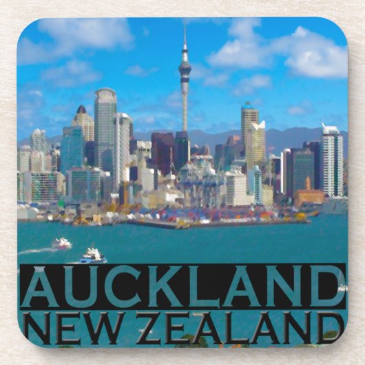 Auckland Untersetzer (Vorderseite)